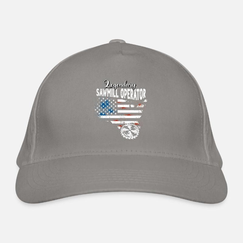 Ouvrier de scierie États-Unis Casquette classique bio