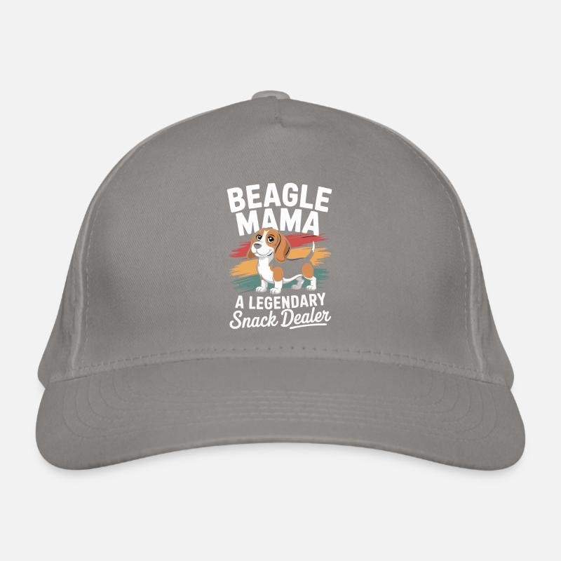 Beagle Mama, marchand de collations légendaire Casquette classique bio