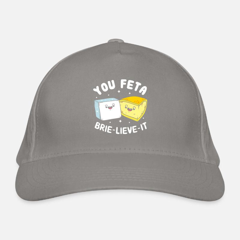 Cheese Feta Cheese Organic Baseball Cap