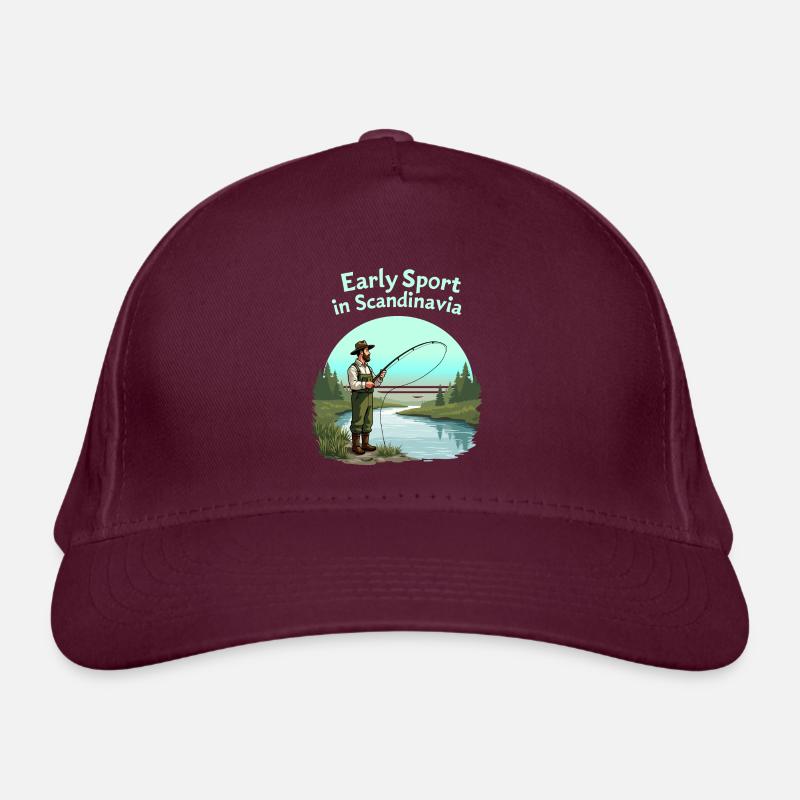 Fishing in Scandinavia Organic Baseball Cap