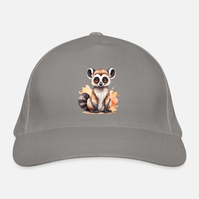 Lemur Cool Cool Madagaskar Bio-Baseballkappe