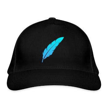 Feather Feeling #4 - Bio-Baseballkappe - Schwarz - Vorne
