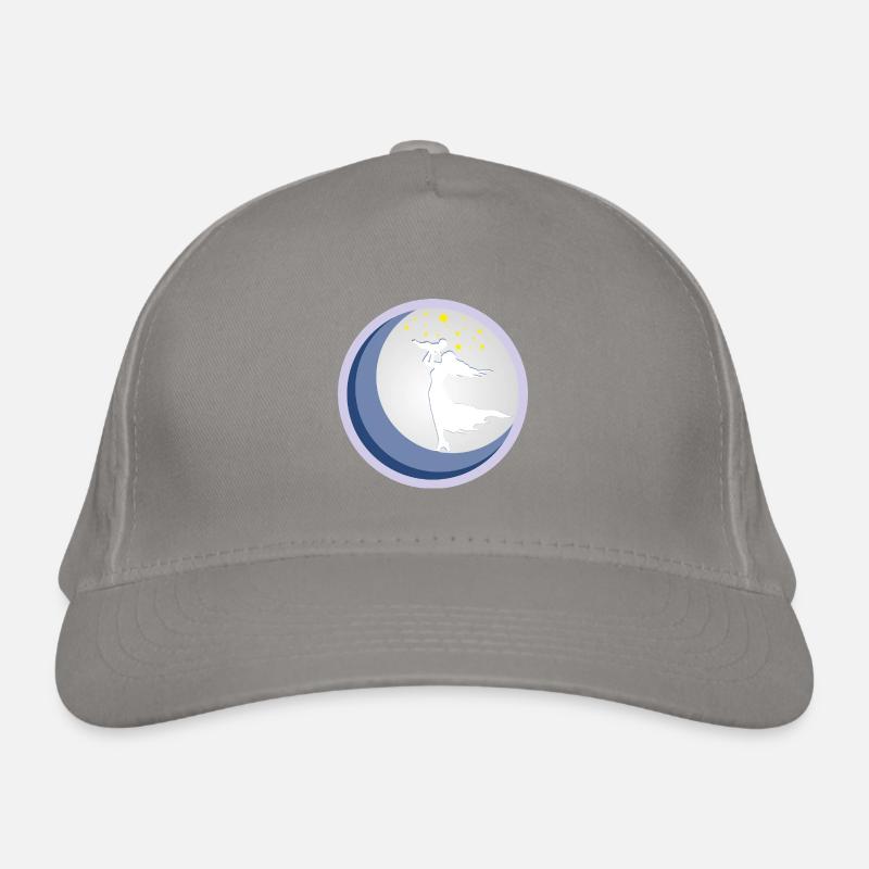 Femme avec bébé au clair de lune Casquette classique bio