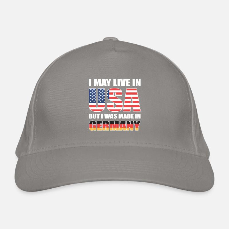 Amerikanisch Deutsch Bio-Baseballkappe