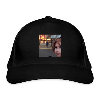 Disaster Anime Girl - Bio-Baseballkappe - Schwarz - Vorne