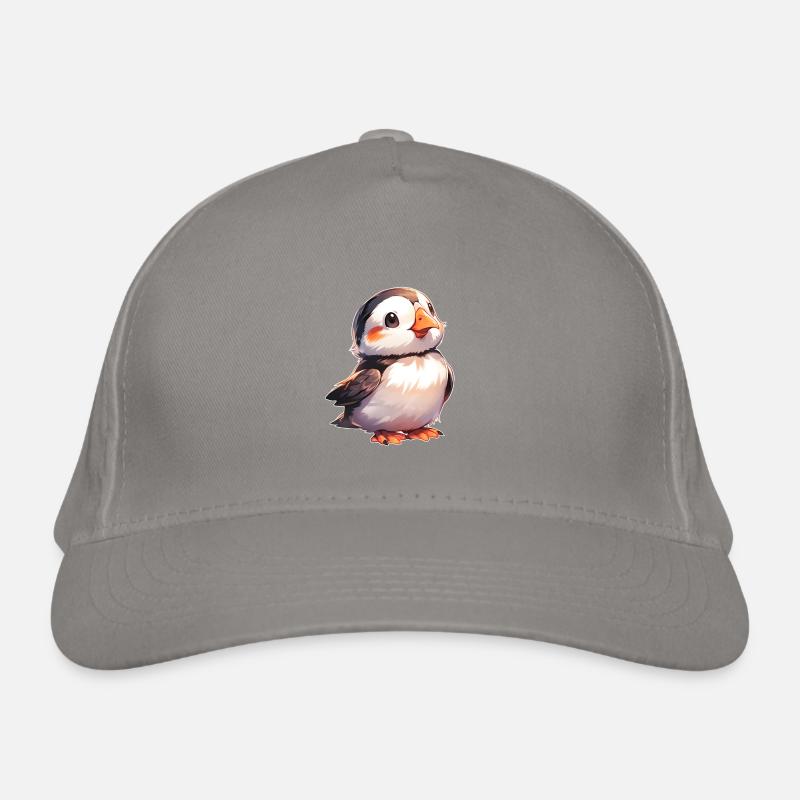 Papageitaucher Bio-Baseballkappe