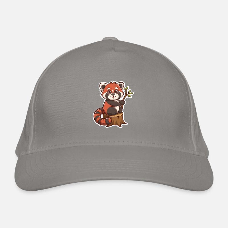 Total süßer roter Panda Bio-Baseballkappe