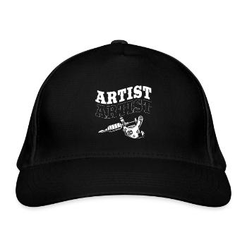 Tattoo Artist Tattoo Artist Tattooed Tattoo - Organic Baseball Cap - black - Front