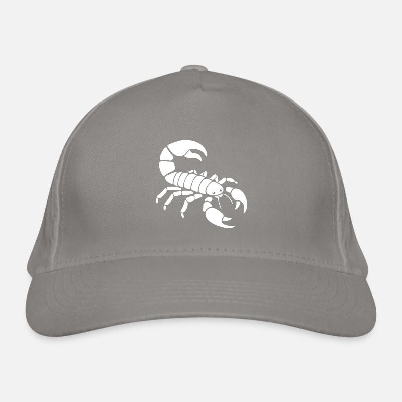 scorpion Casquette classique bio