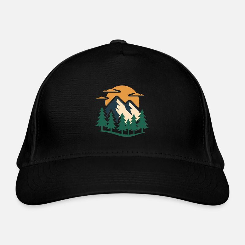 Evergreen Mountain Adventure Design Bio-Baseballkappe