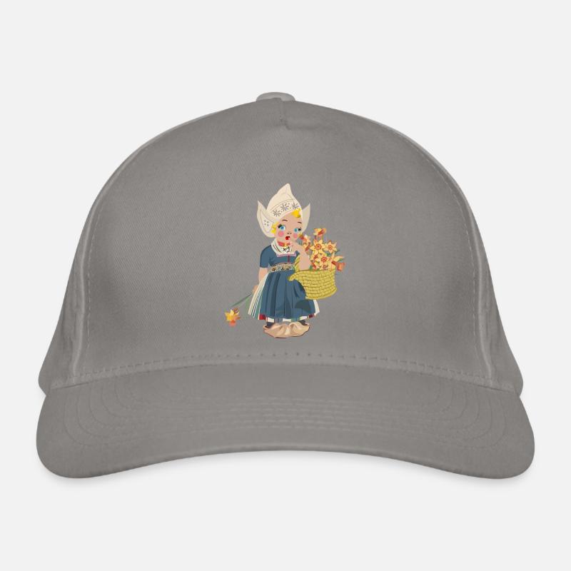 fille Hollande Casquette classique bio