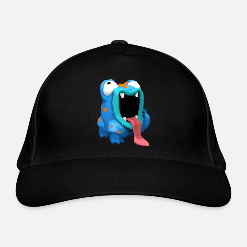 FropsMops - Casquette classique bio - noir