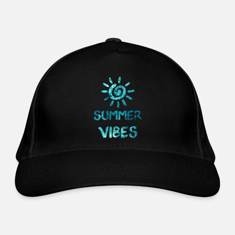 Summer Vibes - Casquette classique bio - noir