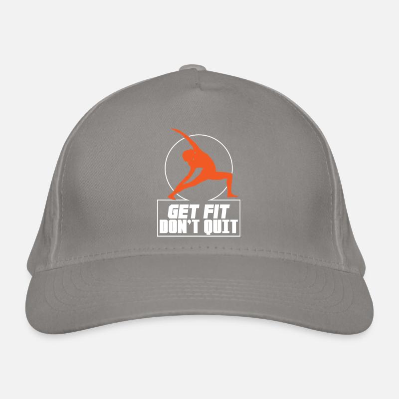 se mettre en forme, n’arrêtez pas Casquette classique bio