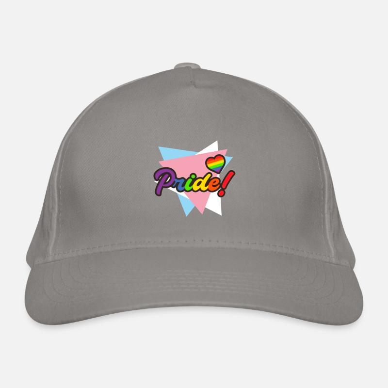 Fierté trans Casquette classique bio