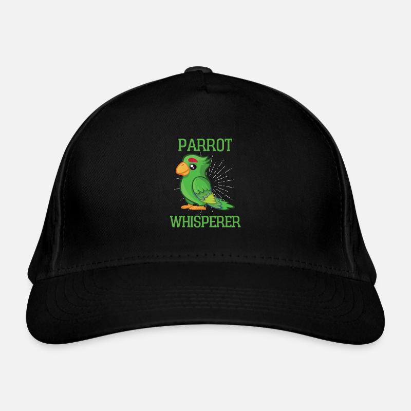 Perroquet Chuchotant Oiseau Drôle Cadeau Perroquet Casquette classique bio