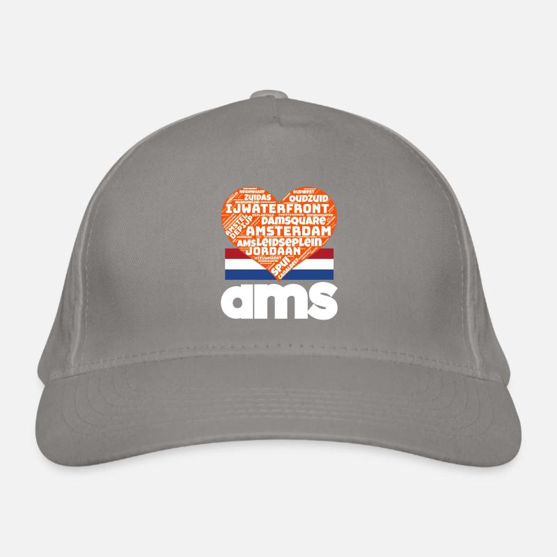 Amsterdam Casquette classique bio