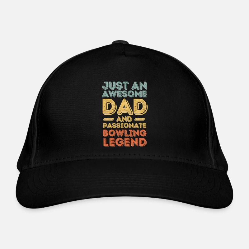 Papa bowling rétro Casquette classique bio