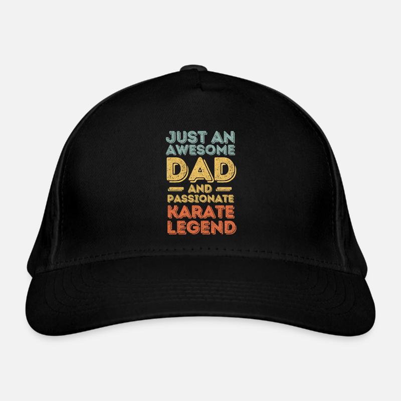 Papa karaté rétro Casquette classique bio