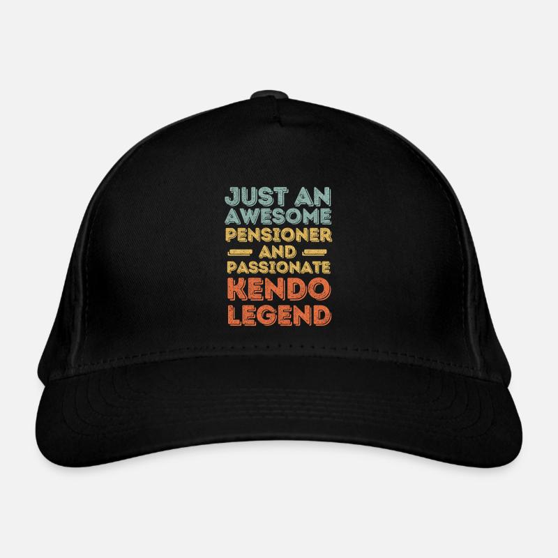 Pensioner Kendo retro Organic Baseball Cap