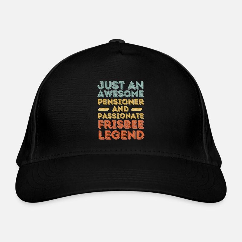 Frisbee retraité rétro Casquette classique bio