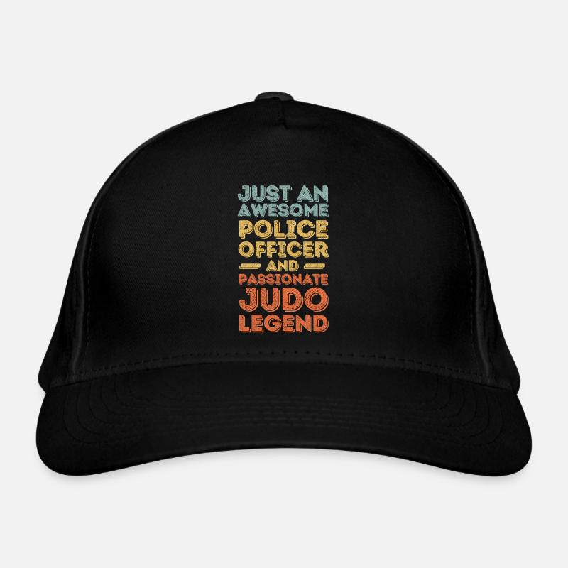Policier Judo rétro Casquette classique bio