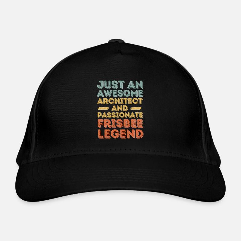 Architecte Frisbee rétro Casquette classique bio