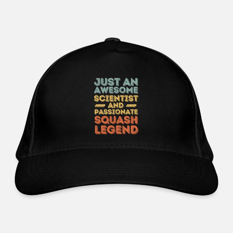 Scientifique Squash rétro Casquette classique bio