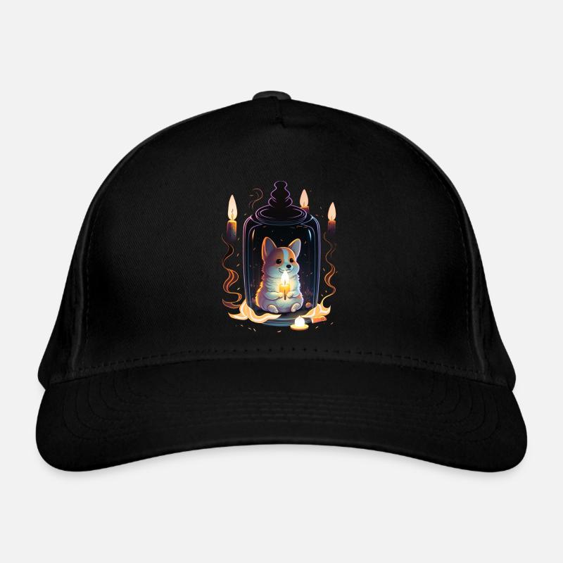 Corgi in a Bottle Bio-Baseballkappe