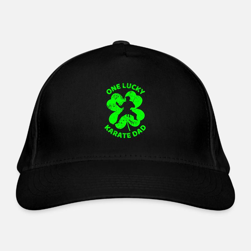 Karate St. Patrick's day shamrock Organic Baseball Cap