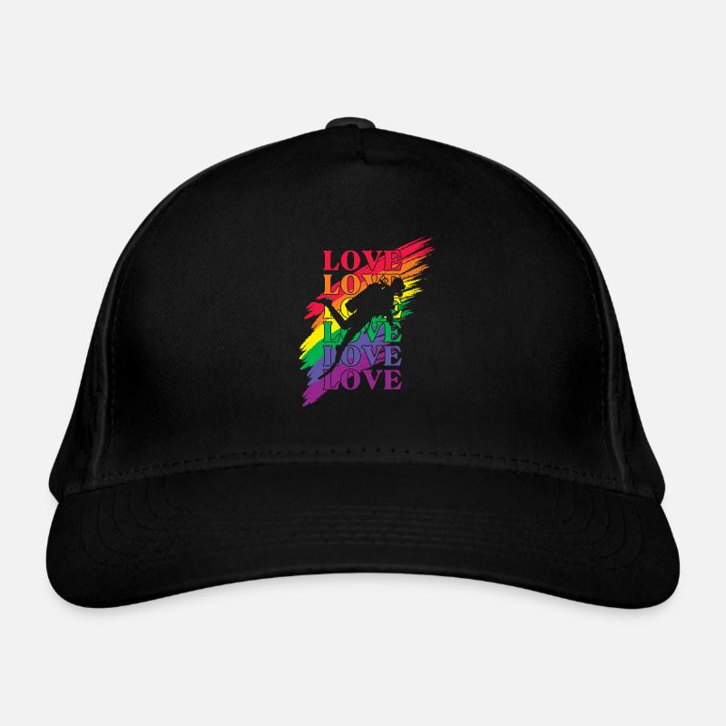 Tauchen LGBT Pride Bio-Baseballkappe