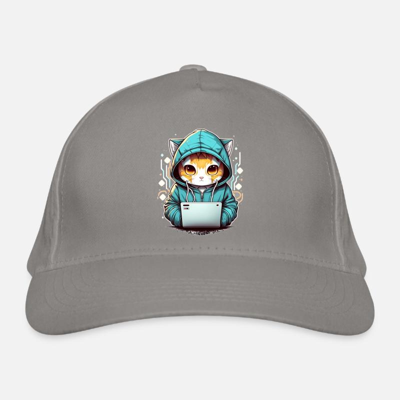 Codage chat Casquette classique bio