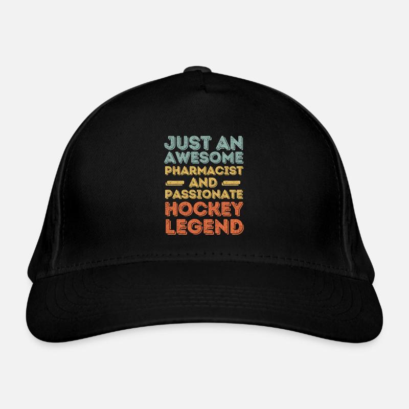 Pharmacist Hockey legend retro Organic Baseball Cap