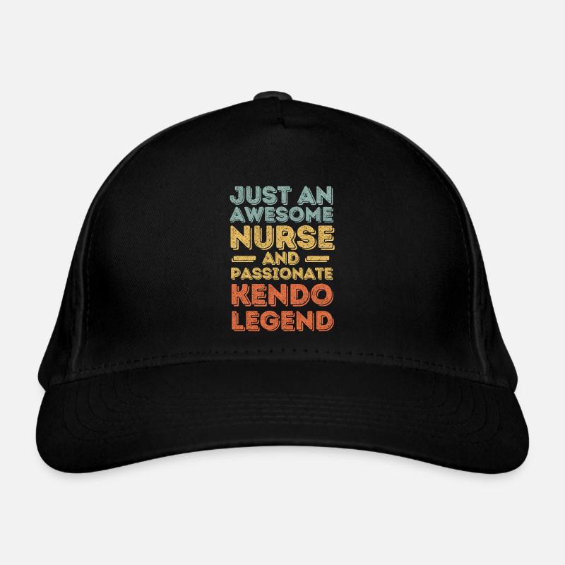Nurse Kendo legend retro Organic Baseball Cap