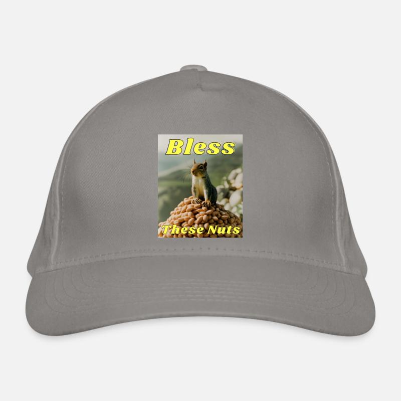 Bless These Nuts Organic Baseball Cap