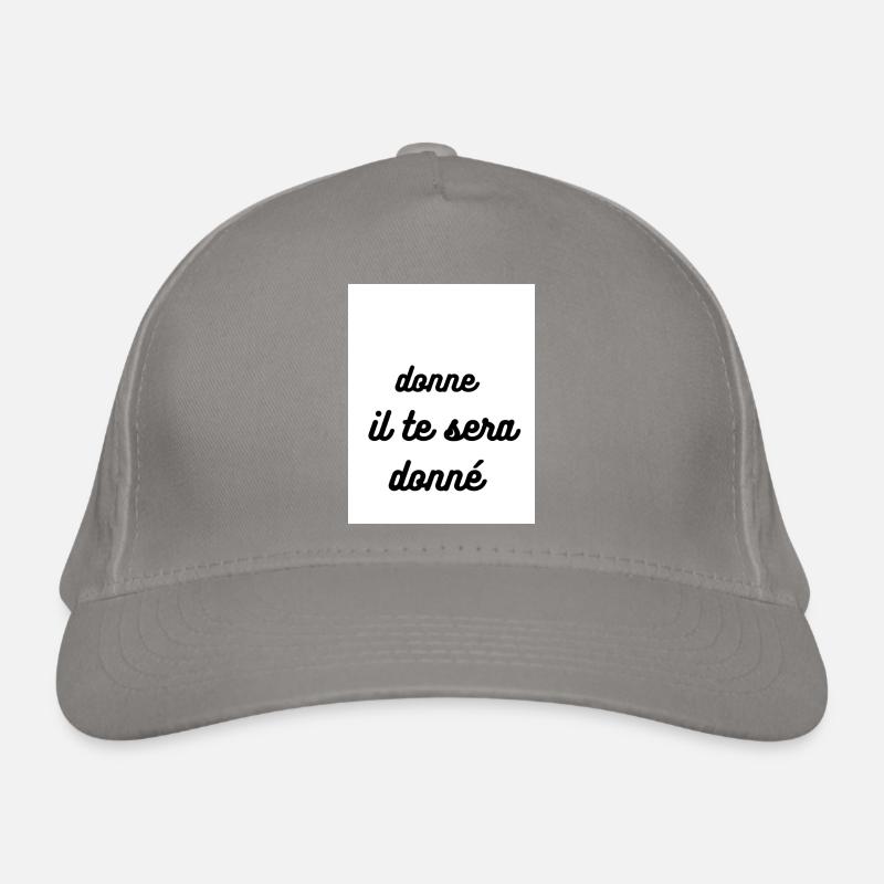 Attitude positif Casquette classique bio
