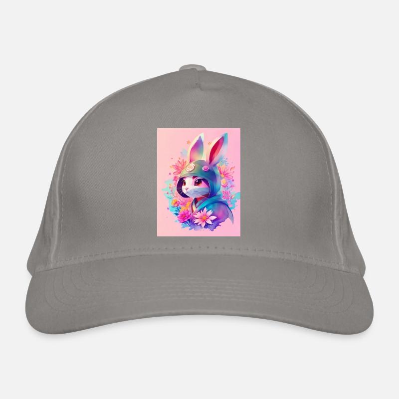 Lapin dans le style numérique Casquette classique bio
