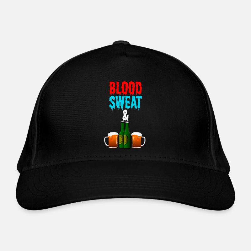 Blood Sweat and BEERS Organic Baseball Cap