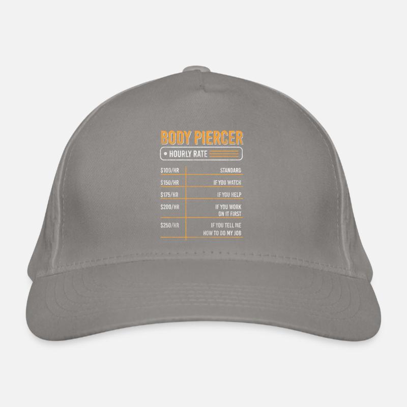 Piercing needle Organic Baseball Cap