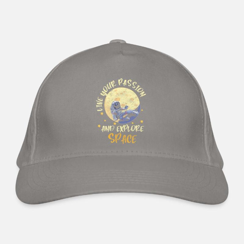 Espace, Vol spatial, En apesanteur, Lune Casquette classique bio