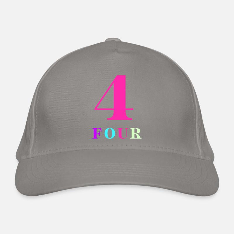 Four-4e anniversaire Casquette classique bio