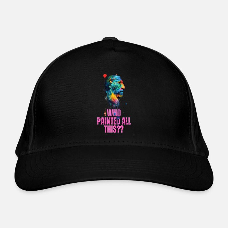 Qui a peint tout cela ? Casquette classique bio