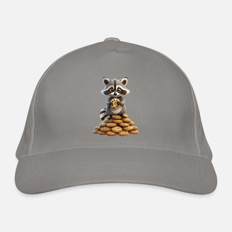 I got 99 Cookies cause a ... ate one - cute racoon Organic Baseball Cap