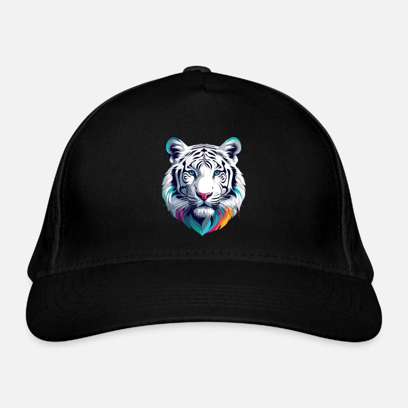 White Tiger Organic Baseball Cap