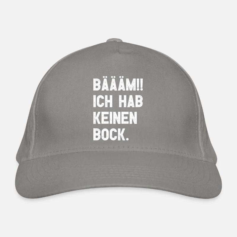BÄÄM!! Kein Bock Bio-Baseballkappe