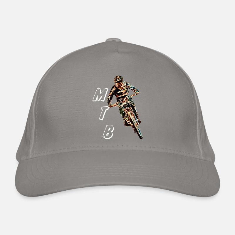 MTB MTB bergab Bio-Baseballkappe