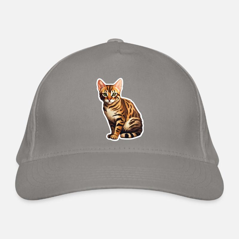 Bengal Cat Organic Baseball Cap