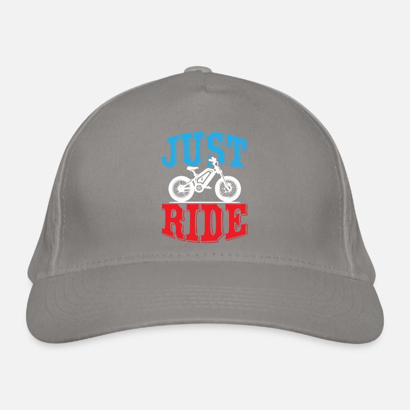 Roulez simplement en vélo électrique Casquette classique bio