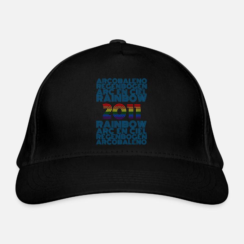 Arc-en-ciel 2011 Casquette classique bio