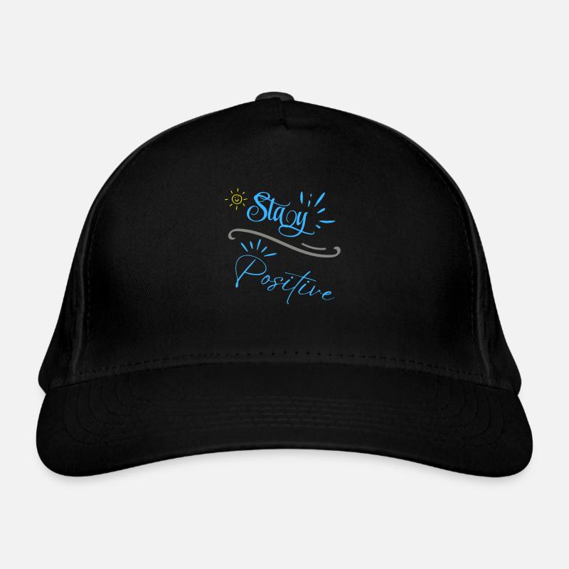"Stay Positive" Bio-Baseballkappe